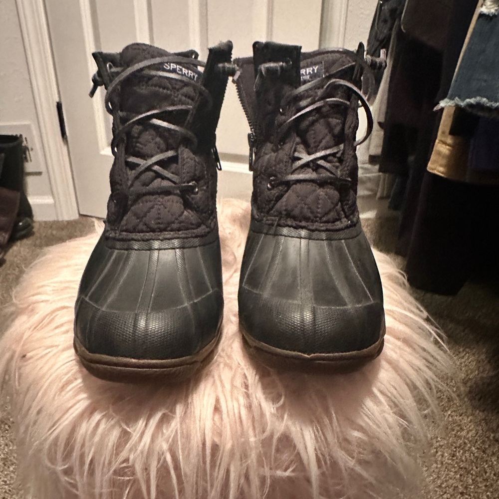 Sperry duck boots, size 7. No box, smoke free home.